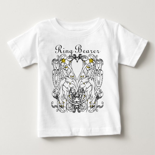 Camiseta Casamento Renascentista Lion Rampant (Frente)