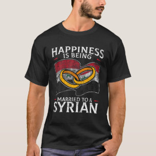 Camiseta Casamento Sírio República Árabe Síria Raiz Sí