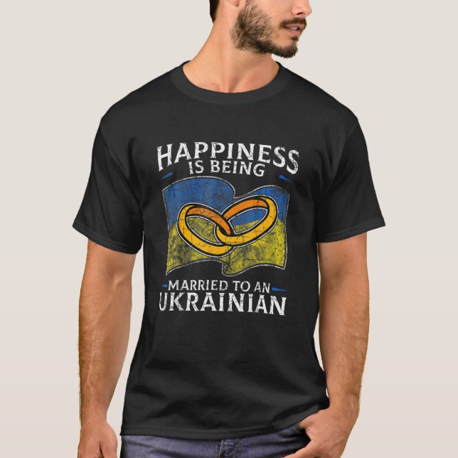 Camiseta Casamento Ucrânia com Raízes Casamentos Ucranianas (Frente)