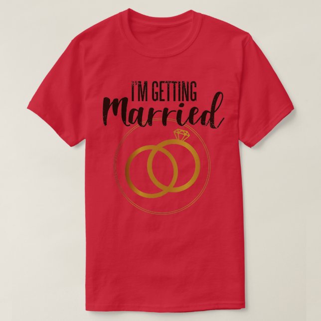 Camiseta Casando em breve (Frente do Design)