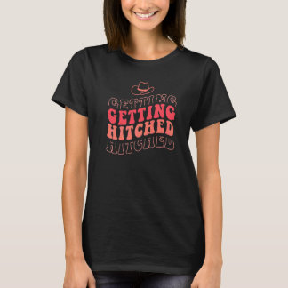 Camiseta Casando-se Ficando Alvoroçado Festa de Noiva Despe