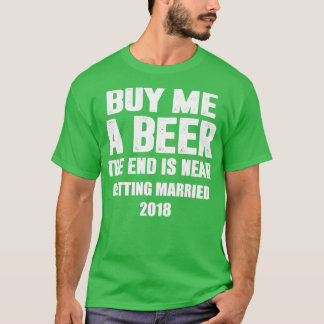 Camiseta Casando-se s para os rapazes despedida de solteiro