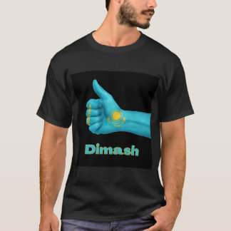 Camiseta Casaquistão DIMASH Kudaibergen Mundo Maior