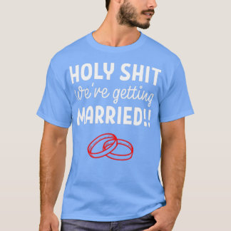 Camiseta Casar feliz e presente 2 comprometido