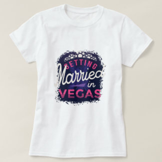 Camiseta Casar-se em Vegas Bride