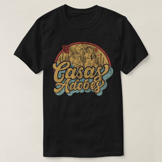 Camiseta Casas Adobes, Arizona (Frente do Design)