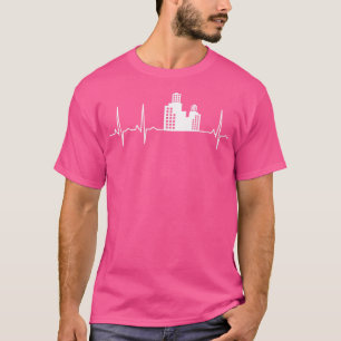Camiseta Casas de batimento cardíaco de arquiteto 1
