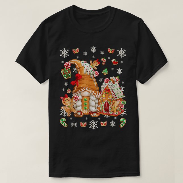 Camiseta Casas De Gingerpão Cujo Decência É Para Mulheres C (Frente do Design)