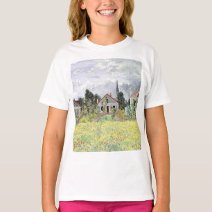 Camiseta Casas em Argenteuil Claude Monet