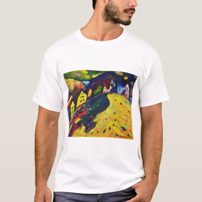 Camiseta Casas em Murnau, Wassily Kandinsky (Frente)