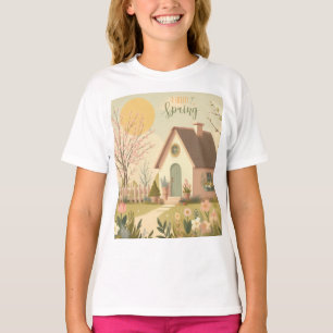 Camiseta Casca com primavera