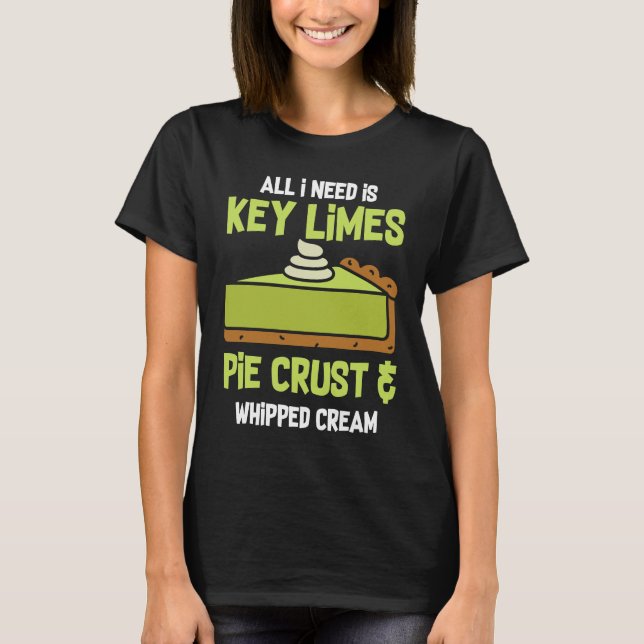 Camiseta Casca de Torta de Limões e Creme Chantilly (Frente)