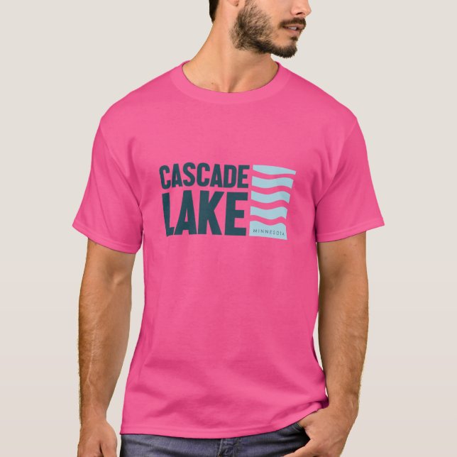 Camiseta Cascade Lake Minnesota (Frente)
