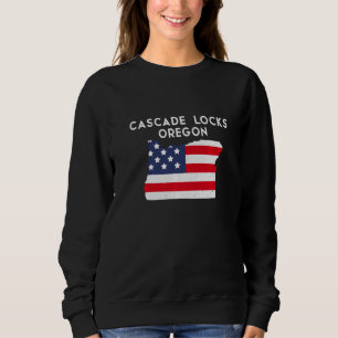 Camiseta Cascade Locks Oregon EUA State America Viagem Oreg