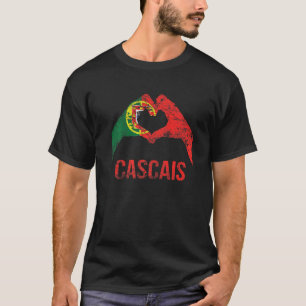 Camiseta Cascais Cidade Portuguesa Amor Vintage Portugal Ba