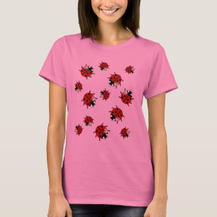 Camiseta Cascata da joaninha do joaninha