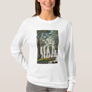 Camiseta Cascata do porto Praslin, Ireland novo, 'da viagem