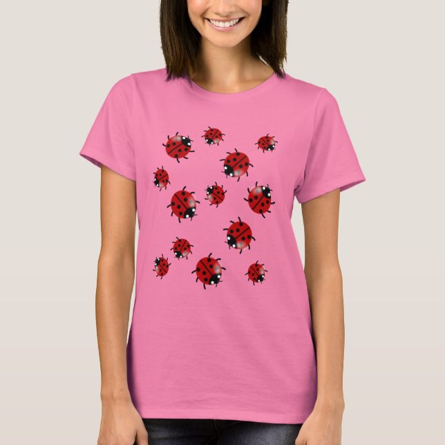 Camiseta Cascata Ladybug Ladybird (Frente)