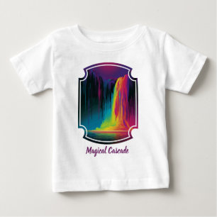 Camiseta Cascata mágica, serenidade cativante