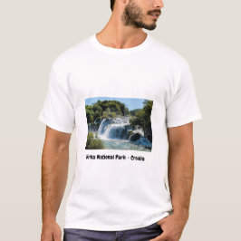 Camiseta Cascata no Parque Nacional de Krka - Dalmácia, Cro