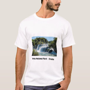 Camiseta Cascata no Parque Nacional de Krka - Dalmácia, Cro