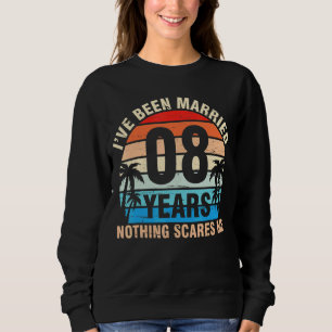 Camiseta Casei-me há 8 anos, nada me assusta, Husban