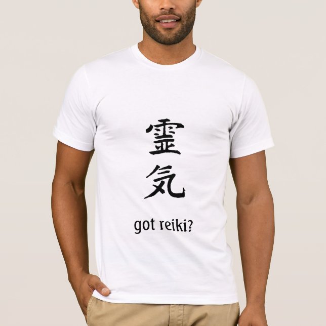 Camiseta Casey que treina "obteve o reiki? " (Frente)