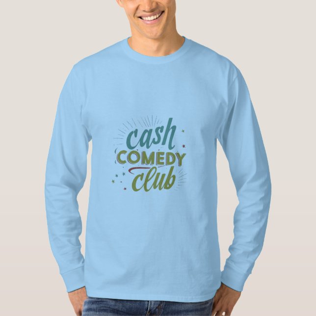 Camiseta Cash Comedy Club (Frente)