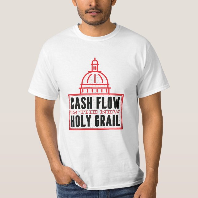 Camiseta Cash flow (Frente)