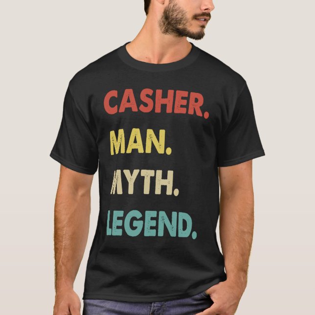 Camiseta Casher Man Myth Legend  1 (Frente)