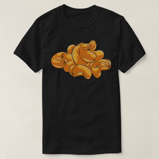 Camiseta Cashew Nut Loucos Cashews (Frente do Design)