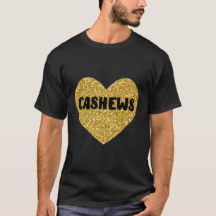Camiseta Cashews I Love Cashew Loucos Comida Cashew