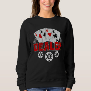 Camiseta Casino Dealer Halloween Costume Shirt Poker Gambli