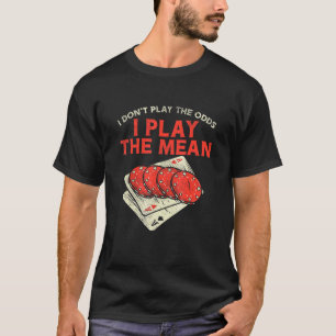 Camiseta Casino Gambler Para A Máquina De Slot Tocar A Médi