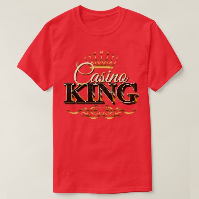 Camiseta Casino King (Frente do Design)