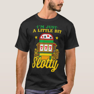 Camiseta Casino Lover, sou só um pouco engraçado Ga