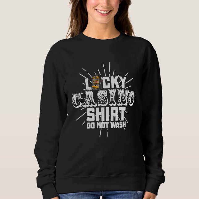 Camiseta Casino slot machines gambler gambling pub saying   (Frente)