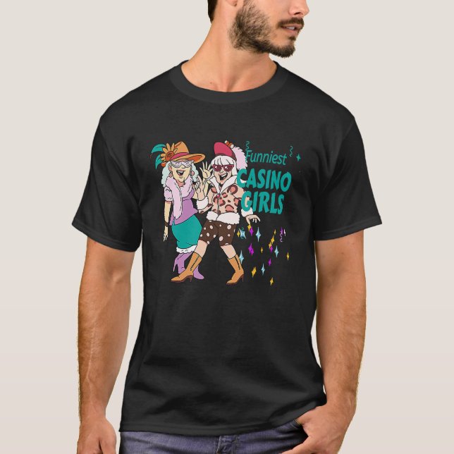 Camiseta Casino Trip Funniest Casino Girls Casino Trip Fun  (Frente)