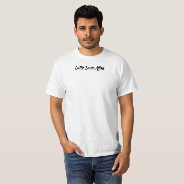 Camiseta Caso de Amor com Latte  (Frente Completa)