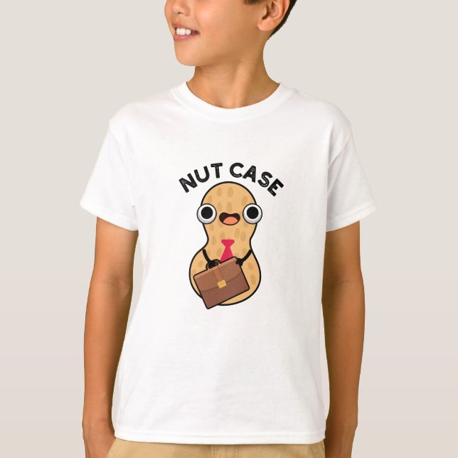 Camiseta Caso de Nozes Piadas de Amendoim Engraçadas (Frente)