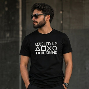 Camiseta Casou com o Marido Jogador de Video Game 