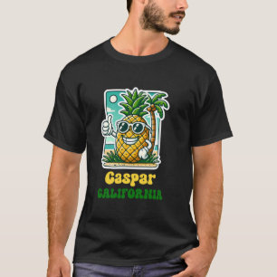 Camiseta Caspar California CA Cute Beach Pineapple Thumbs U