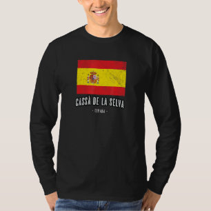 Camiseta Cass De La Selva Espanha Es Flag City - Bandera Ro
