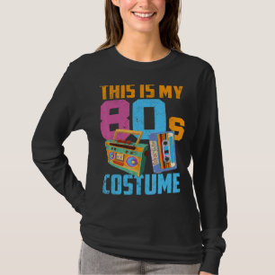 Camiseta Cassete 80s Music 80s Festa de Figurino Oitenta