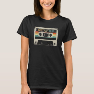 Camiseta Cassete De Aniversário De 1933, De 90 Anos, Melhor