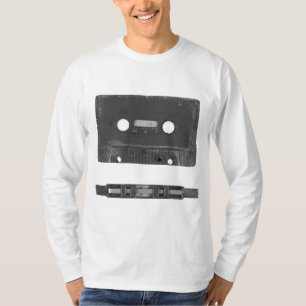 Camiseta Cassete de áudio retroativo