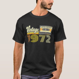 Camiseta Cassete de Áudio Retroativo Vintage desde 1972 49