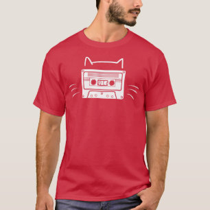 Camiseta Cassete de fita Cat 1