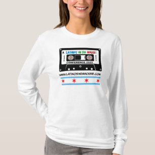 Camiseta Cassete de manga longa