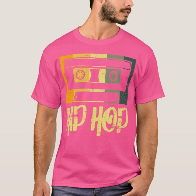 Camiseta Cassete Musical 90S Hip Hop Música 90S (Frente)